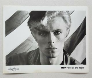 David Bowie Young Americans Rca 1975 Promo Press Photo Very Rare 5