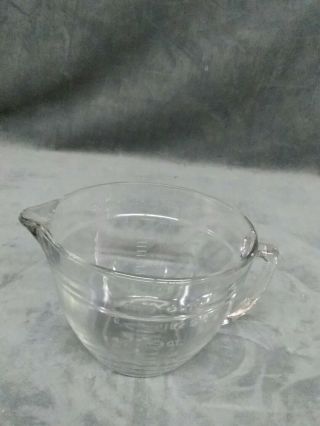 Vtg Anchor Hocking 8 Cup 2 Quarts Measuring Cup 88 Cooking Use Only D Handle