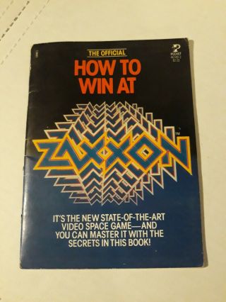 The Official How To Win At Zaxxon Gc (1218dj18) 46749 - 2 Pocket Printing Sega