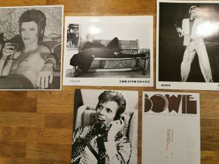 David Bowie Official 1970s Photos Issued Through The Fan Club