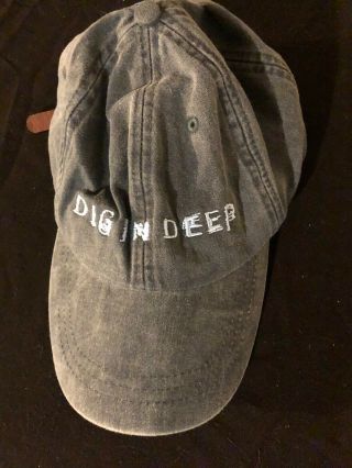 Bonnie Raitt Dig In Deep Tour Hat Never 2016 Jean Baseball Cap Leather