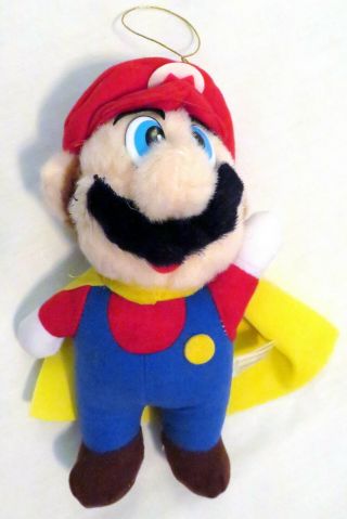 Mario World Cape Plush Doll Japan Import 6” Vic Tokai 1991 Official Rare
