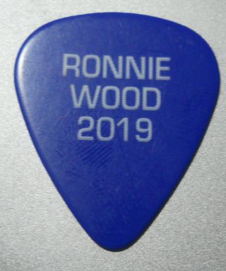 Official Ronnie Wood Rolling Stones No Filter 2019 Tour Guitar Pick