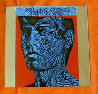 Rolling Stones Tattoo You Cutting Mirror In Package Rare