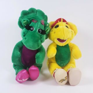 Vintage Bj & Baby Bop Plush - Barney The Dinosaur Show Plush