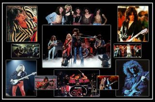 Aerosmith Classic 70s Collage Custom 24x36 Quality Poster Last One