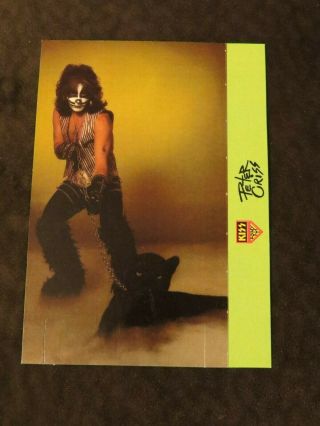 Kiss Army Kit - Peter Criss Photo Card Aucoin 1978