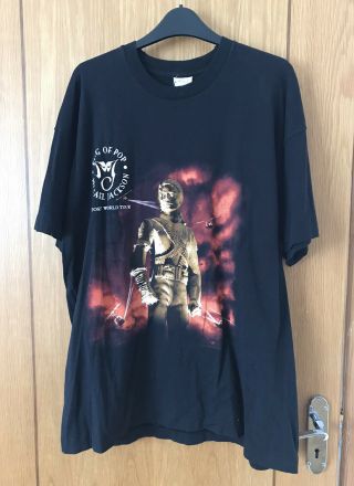 Michael Jackson History Tour T Shirt Vintage Xl