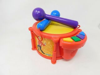 The Wiggles Drum Toy Kids Interactive 2004 Spin Master Musical