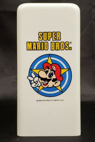 Vintage Rare 1989 Nes Mario Bros.  Nintendo Dixie Cup Holder Dispenser
