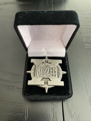 Blizzard Blizzcon 2016 10 Year Anniversary Pin - Limited