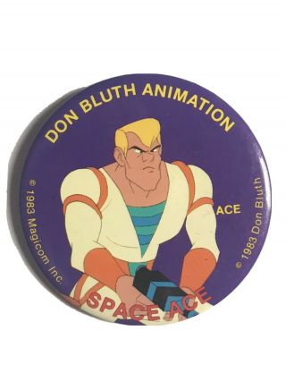 Don Bluth Animation Space Ace Pin