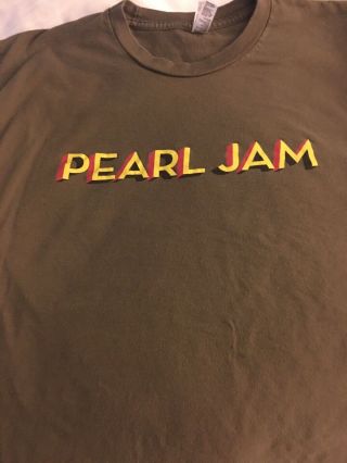 Pearl Jam T Shirt Size L (fm)