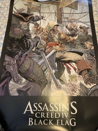 Assassins Creed Iv Black Flag Limited Edition Poster