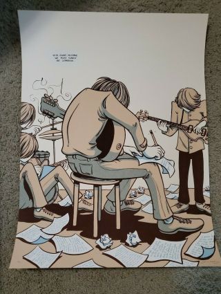 2012 With Every Mistake We Must Surely Be Learning Art Print S/n By James Flames
