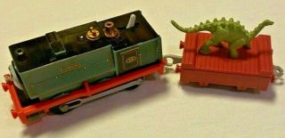 Trackmaster Thomas The Train Motorized Samson Engine W/ Dinosaur Car Toy