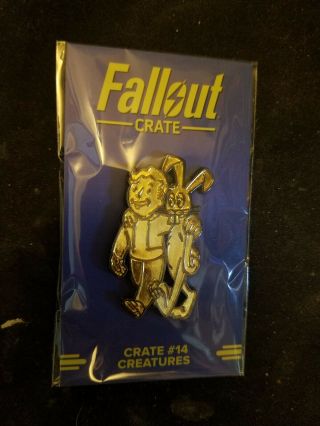 Fallout 76 4 Animal Friend Perk Pin " Creatures " Lootcrate 14 Exclusive