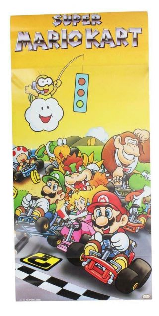 Mario Kart 10 " X22 " Poster