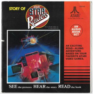 Story Of Atari Star Raiders 45 Record & Read Along Book 1982