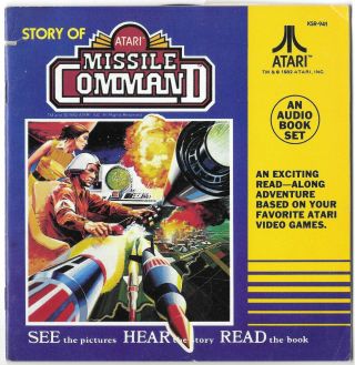Story Of Atari Missile Command 45 Record & Read Along Book 1982
