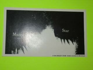 Vintage / 1994 Mazzy Star Sticker