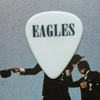 Eagles Glenn Frey 1994 Hell Freezes Over Tour White Guitar Pick