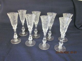 1 Cambridge Wildflower Clear Cordial Pattern 3121