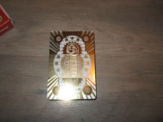 Extremely Rare Exclusive Club Nintendo Platinum Playing Cards Wow