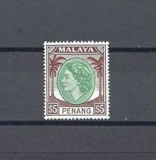 Malaya/penang 1954 Sg 43 Mnh Cat £48
