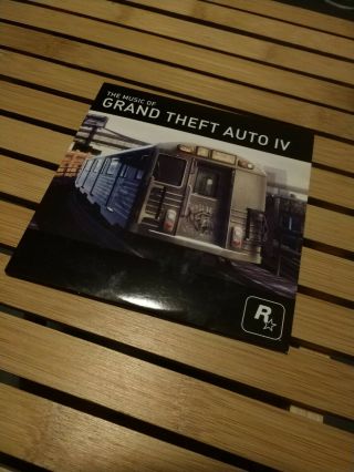 The Music Of Grand Theft Auto Iv Gta 4 Cd Soundtrack Rockstar Games