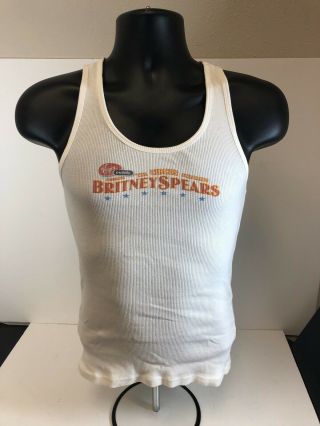 Britney Spears Tank Top 2009 Circus Small Fitted T17