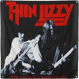 Thin Lizzy Drink Blood Flag Phil Lynott