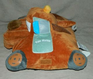 DISNEY PIXAR Tow Mater Pillow Pets CARS Plush Pillow Tow Truck 17.  5 