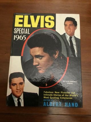 Elvis Annual 1965 By Albert Hand Won 