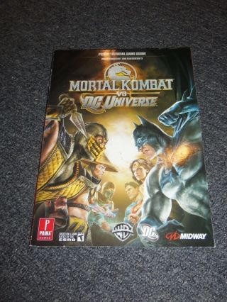 Prima Mortal Kombat Vs Dc Universe Guide