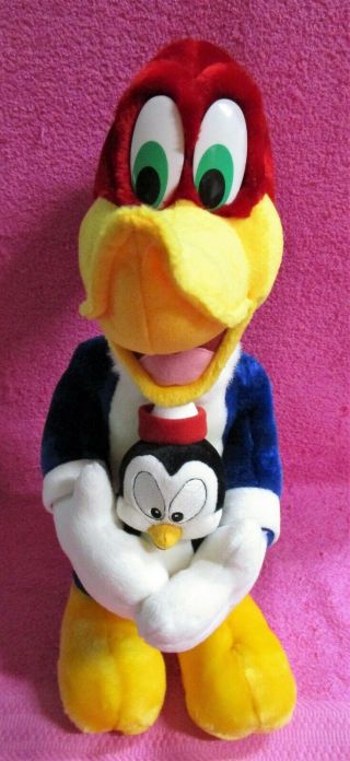 Universal Studios Walter Lantz Woody Woodpecker & Chilly Willy Penguin Plush