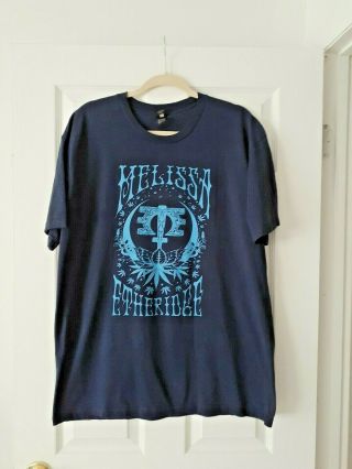 Melissa Etheridge Concert T - Shirt Men Women Unisex Marijuana Shirt Rock Music Xl