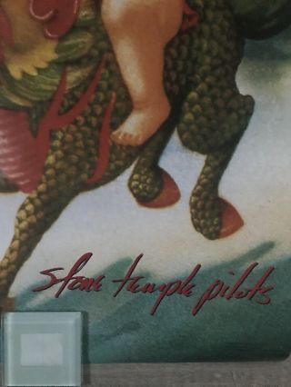 Stone Temple Pilots 1994 Purple Promo Poster Atlantic Records 24 x 36” STP 2