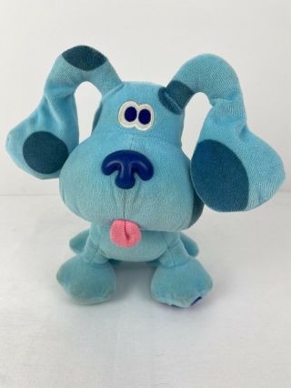 Vintage 1998 Blues Clues Dog Plush Viacom Eden Stuffed Dog 8”