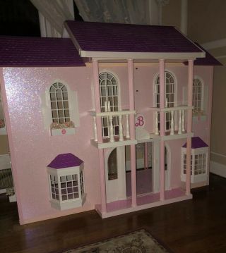 For Nick 1990 Barbie Magical Mansion - Includes Fireplace And Tub - See Desc
