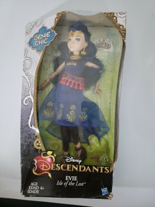 Pkg Disney Descendant Genie Chic Evie Isle Of The Lost Doll 11 " Queen
