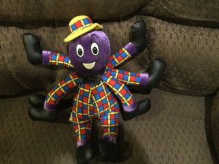 Henry The Octopus Singing Plush Stuffed Animal The Wiggles Spin Master 2003 Rare