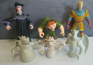 Walt Disney Hunchback Of Notre Dame Plastic Characters Toy Figures