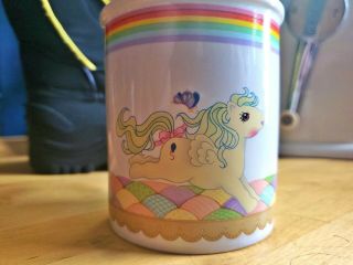 VERY RARE My Little Pony Vintage Mug Twilight Sparkle - Fluttershy - Cotton Candy. 2