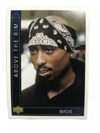 Tupac Shakur 2pac Birdie Above The Rim Atr Trading Card Limited Edition