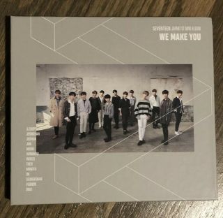 Seventeen Japan 1st Mini Album We Make You,  Jeonghan Photocard