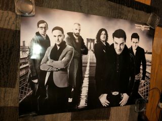 Rammstein “2019 Group Shot” B&w Wall Poster (new/unused) 24x36