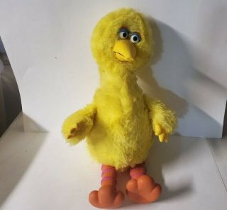 Vintage 1986 Talking Big Bird Story Magic With Cassette Tape Ideal 22 "