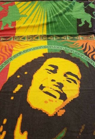 Bob Marley/lion/aztec Tapestry Cloth Poster Flag Wall Banner 80 " X 100 "