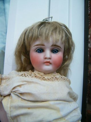 Antique 18 " Inches Early German Fashion Type Doll / Kestner ? S&h? / Tlc